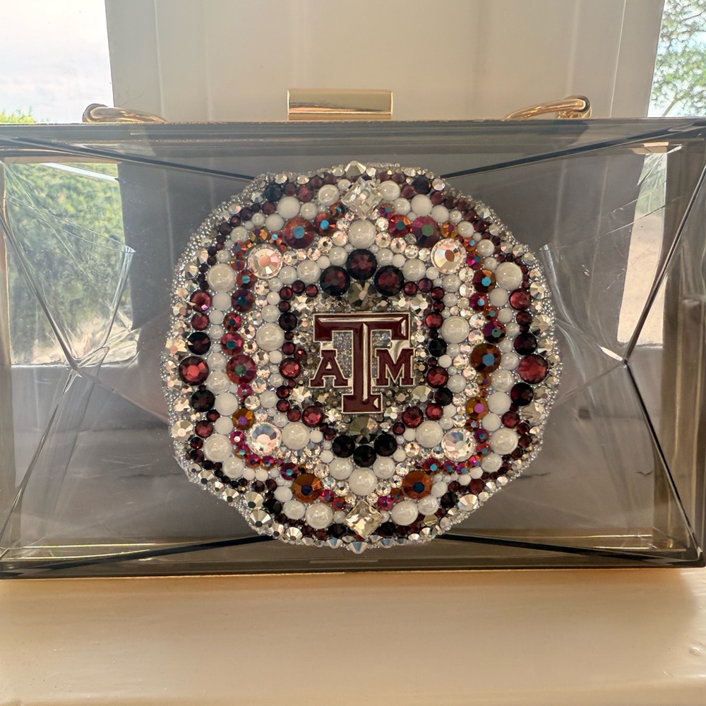 Texas Aggies Game Day Clutch…Ready for games, graduations, tailgating and more!